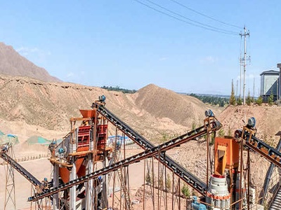 معدات تعدين خام النحاس في بورما, كسارة متنقلة لرمل السيليكا